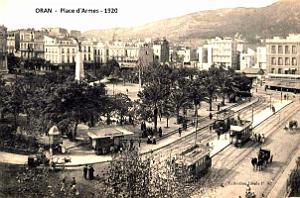 Oran - Place d'Armes - 1920